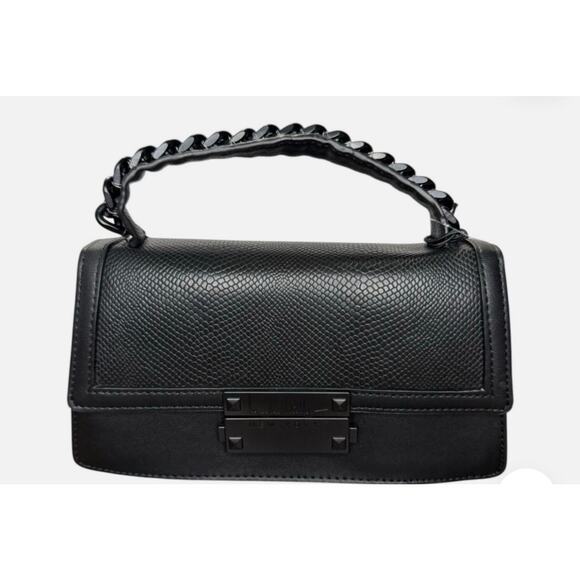 Nicole Miller Handbags - Nicole Miller New York Mini Black Handbag Crossbody Strap Purse